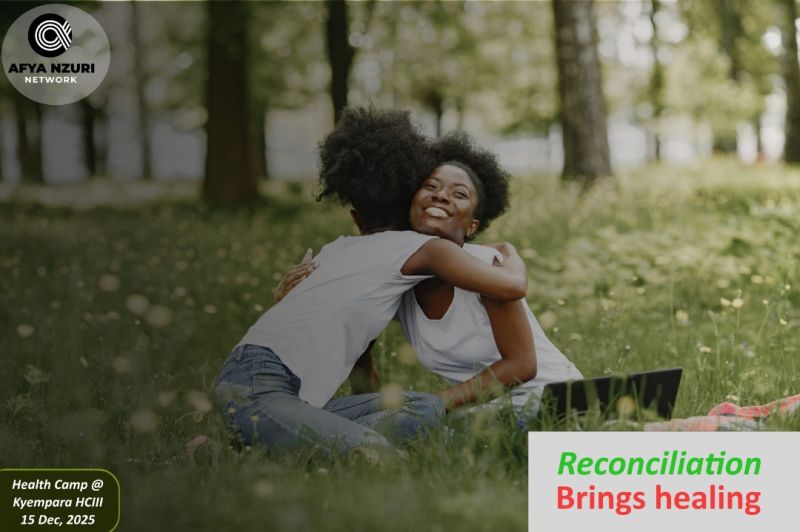Reconciliation brings healing